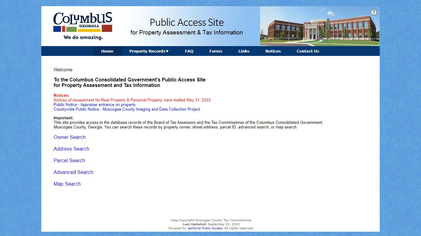 CCG Public Access Site